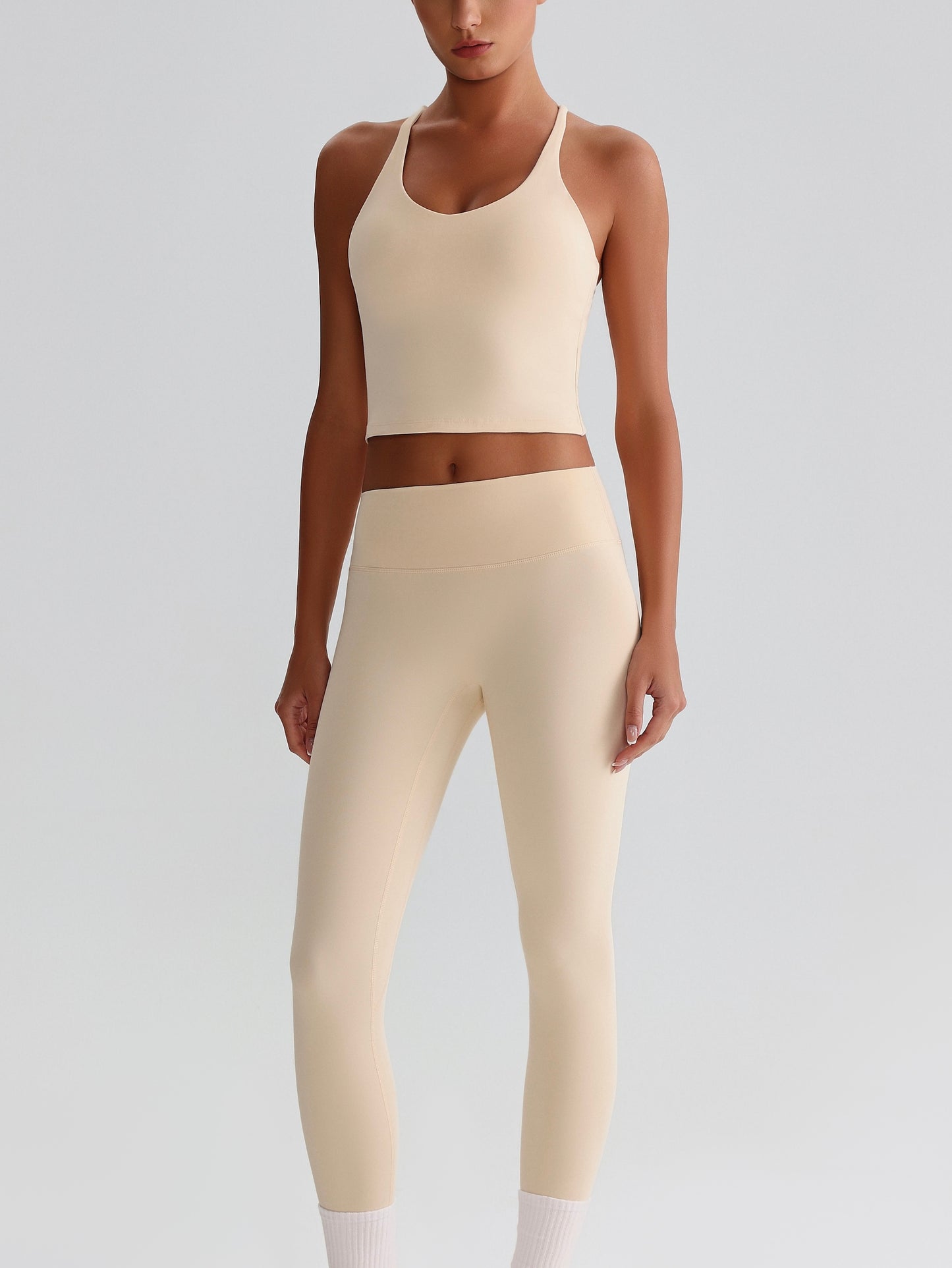 iTOUCH crossover colorful Tank Top & Legging Set