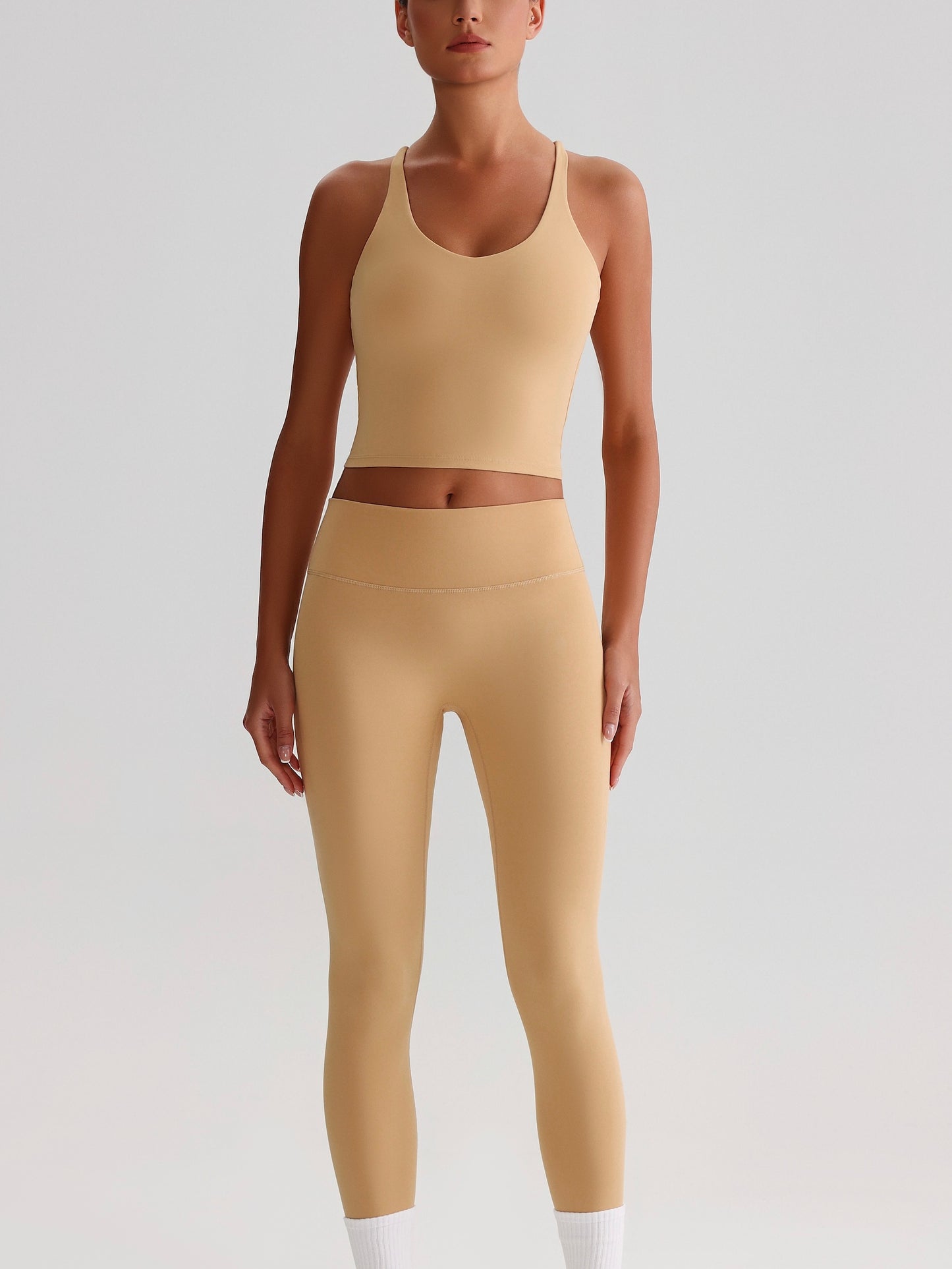 iTOUCH crossover colorful Tank Top & Legging Set