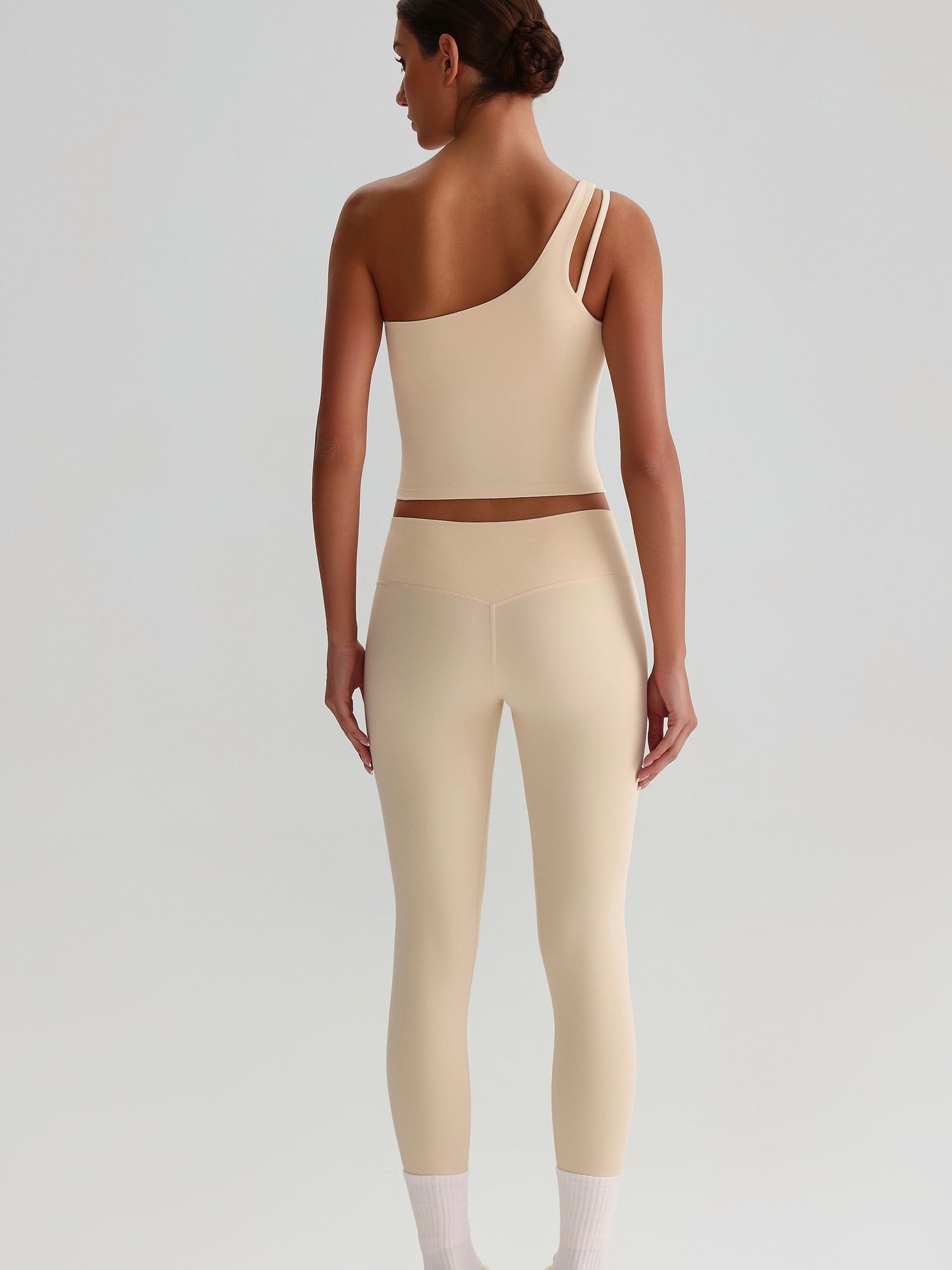 Set Bra & Legging Bahu Serong iTOUCH Fleksibel