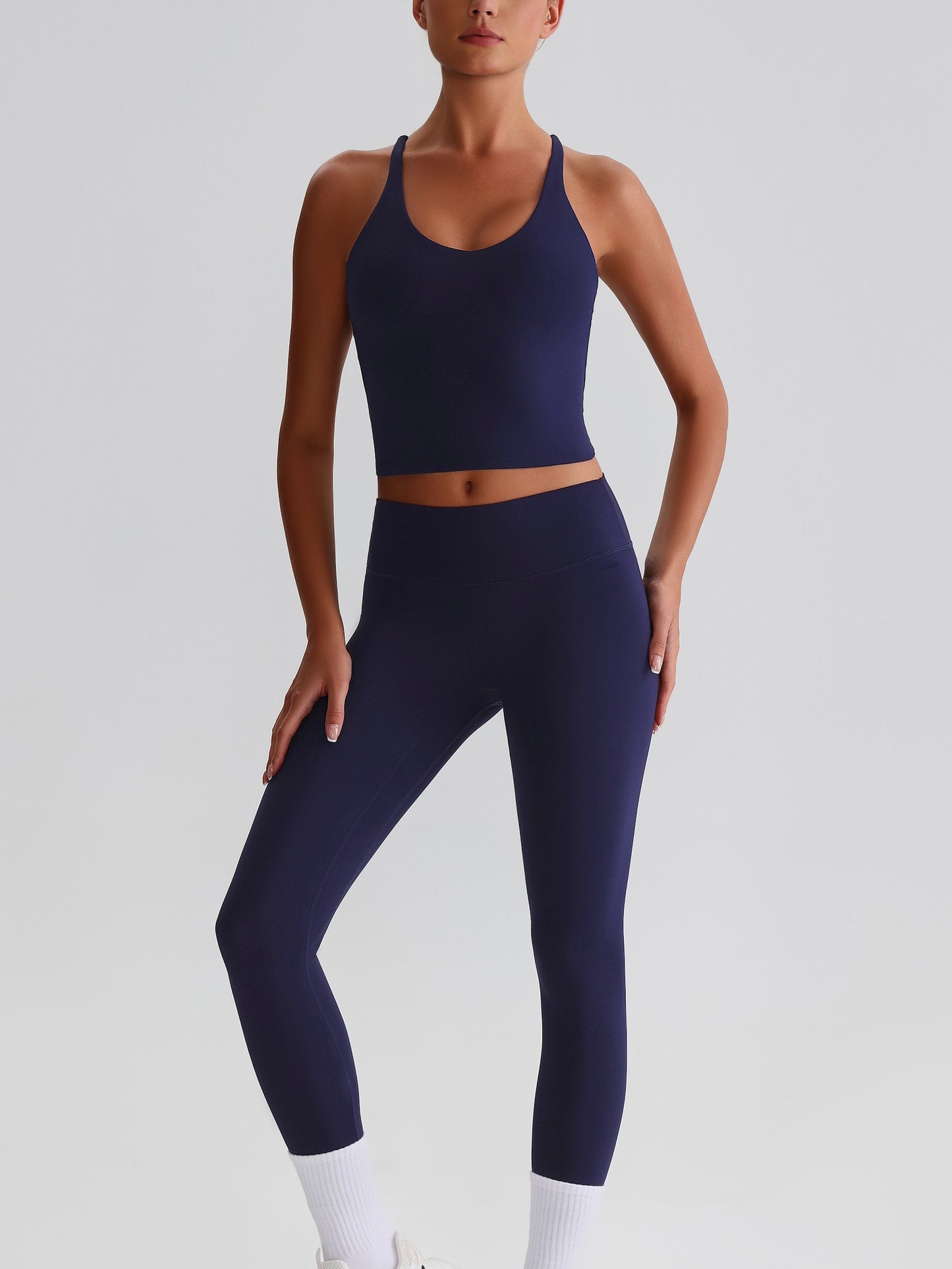iTOUCH crossover colorful Tank Top & Legging Set