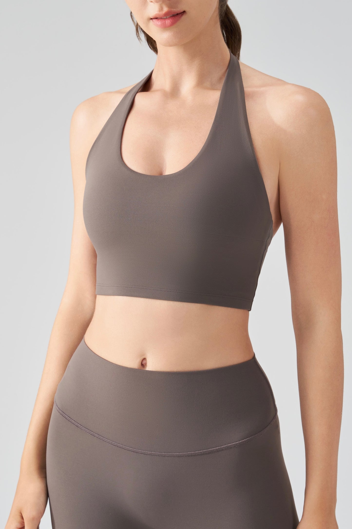Soft classic YOGA halter neck top