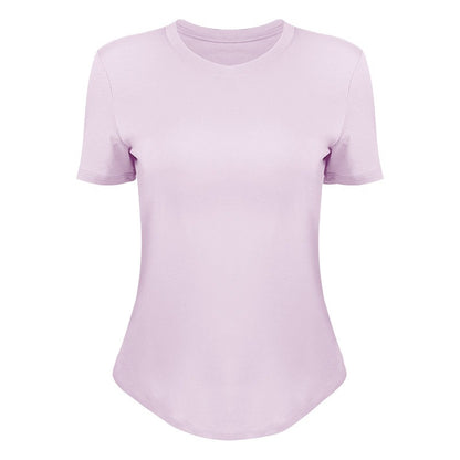 UrbanNature Cool-air Summer PIMA Cotton T-Shirt Loose Fit Yoga Wear