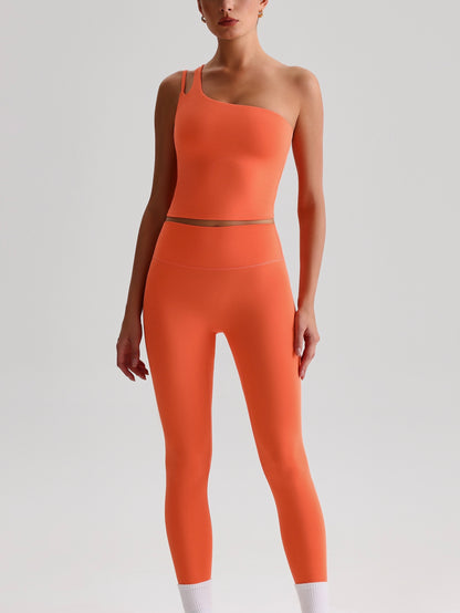 iTOUCH Sloping Shoulder Bra & Legging Set Flexible