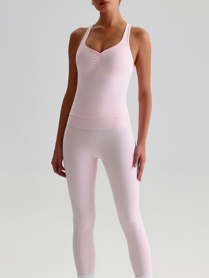iTOUCH Hip Lift Hanging Tank Top&Legging Set