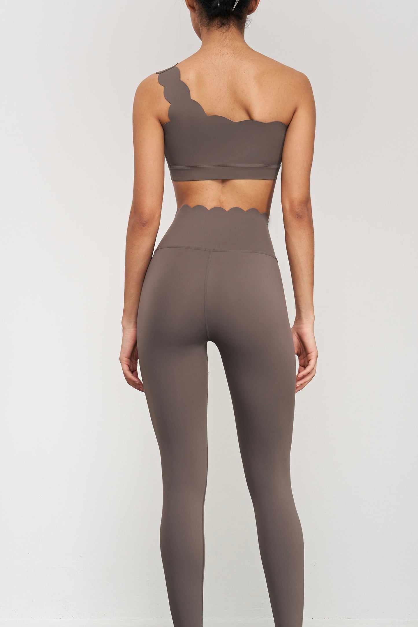Wavy Yoga Bra & Leggings Set Pickleball Tennis Skirts Soft