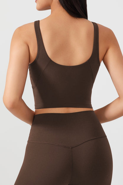 Skin Touch Cream Yoga Top