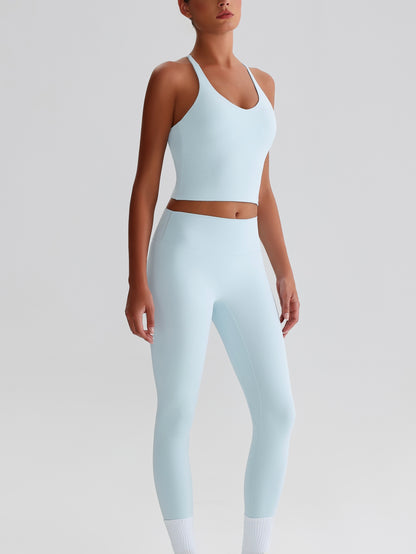 iTOUCH crossover colorful Tank Top & Legging Set