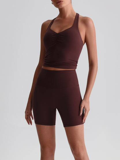 iTOUCH Hip Lift Hanging Tank Top&Shorts Set