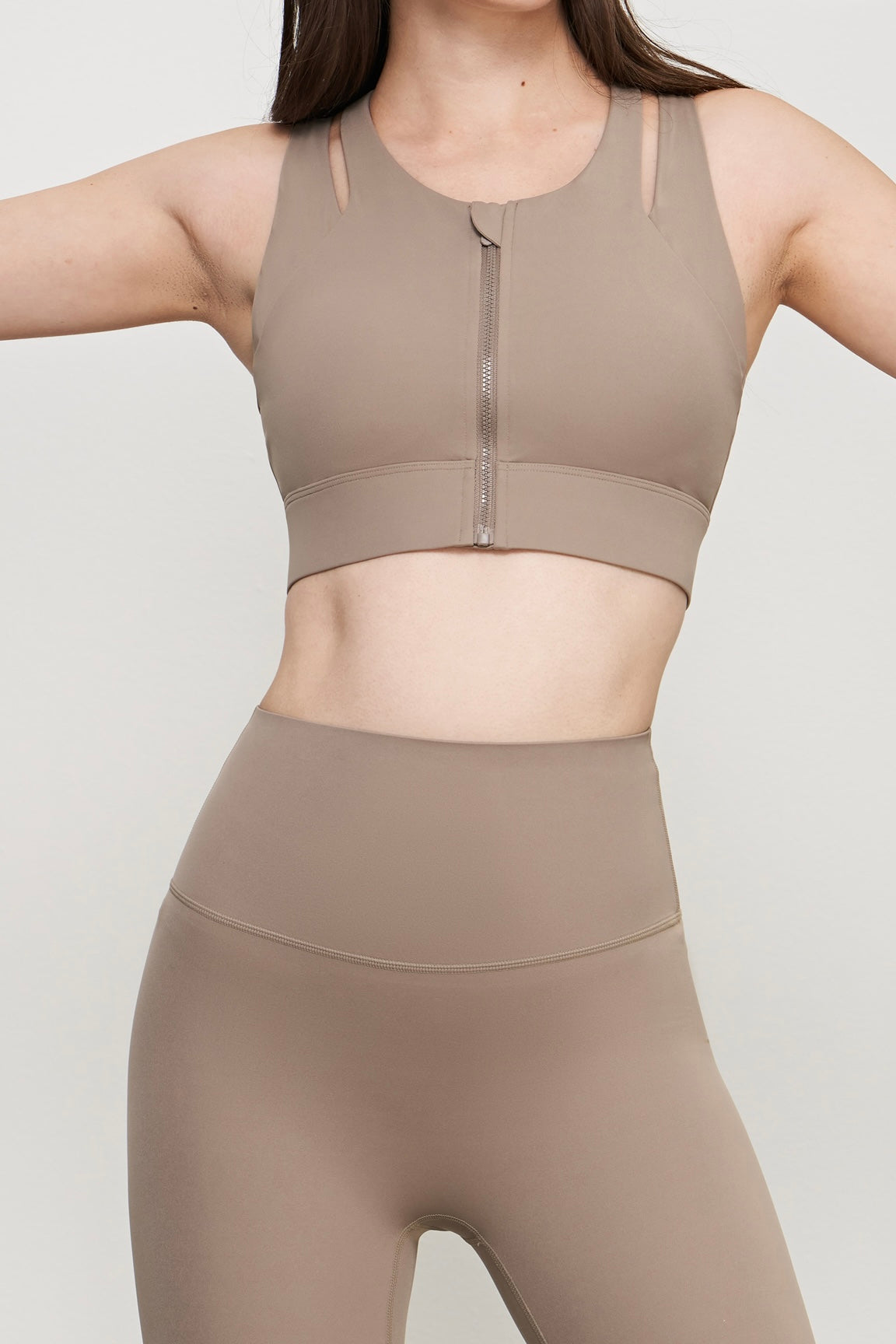 High-strength shaping running gym sports bra