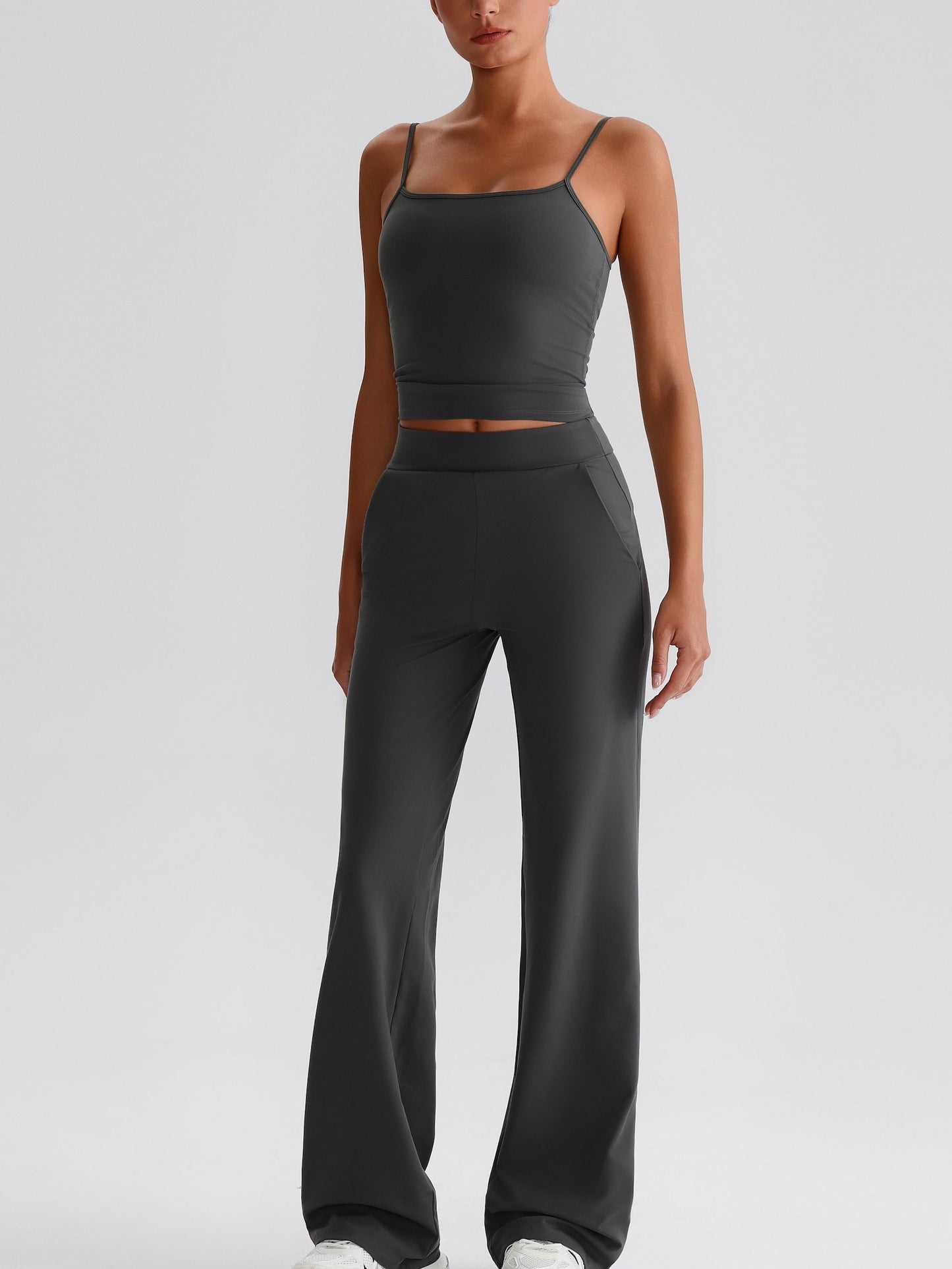 iTOUCH Daily-chill Yoga Singlet & Wide-legging Set