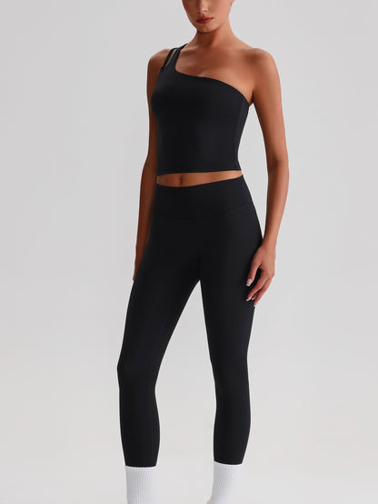 iTOUCH Sloping Shoulder Bra & Legging Set Flexible