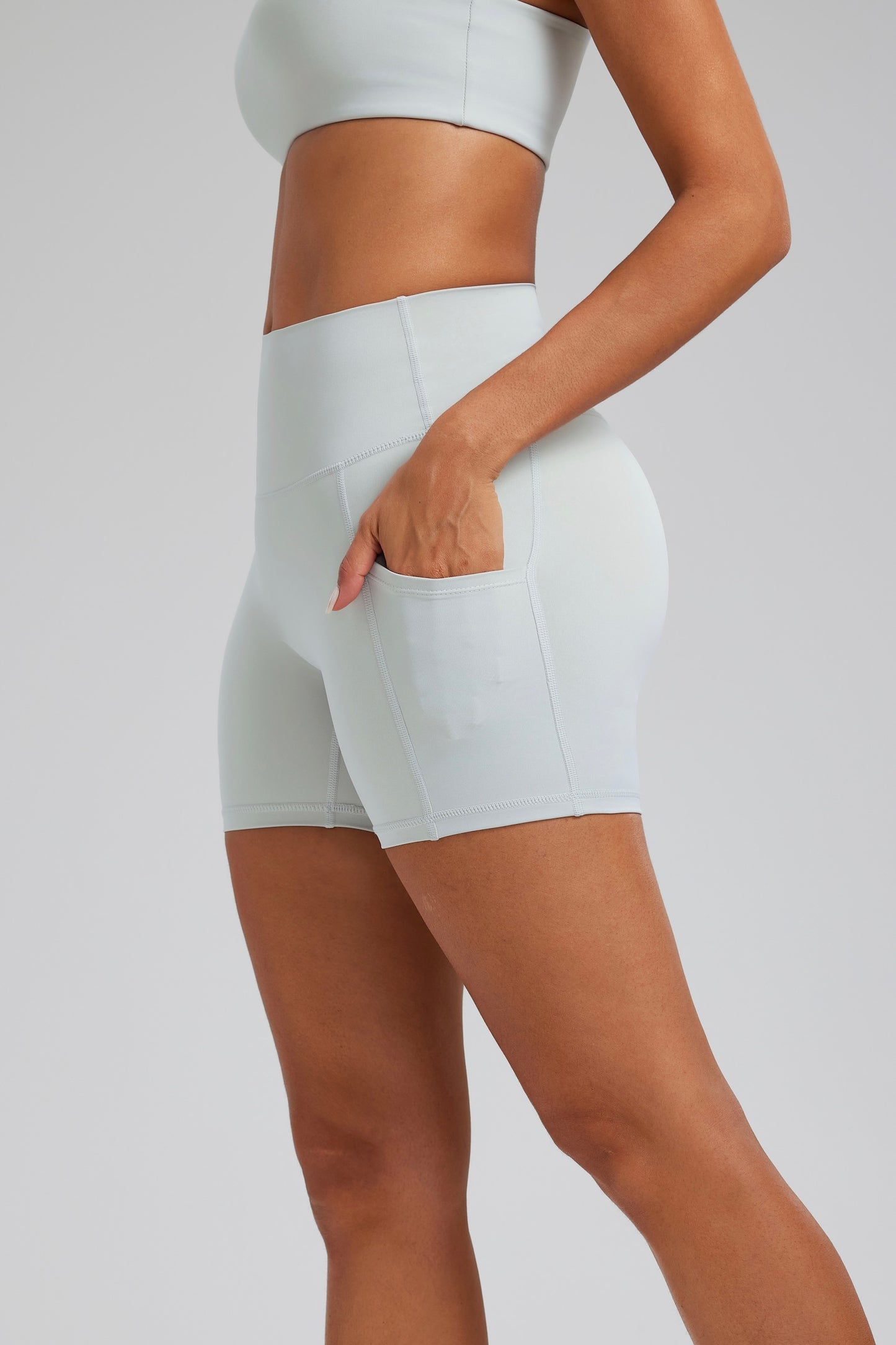 Hot Summer Beach Yoga Bra&Shorts Set Soft Cloudy Feel