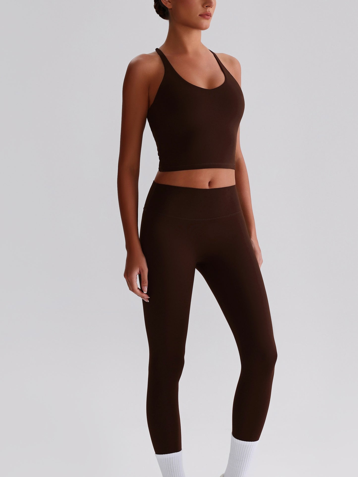 iTOUCH crossover colorful Tank Top & Legging Set