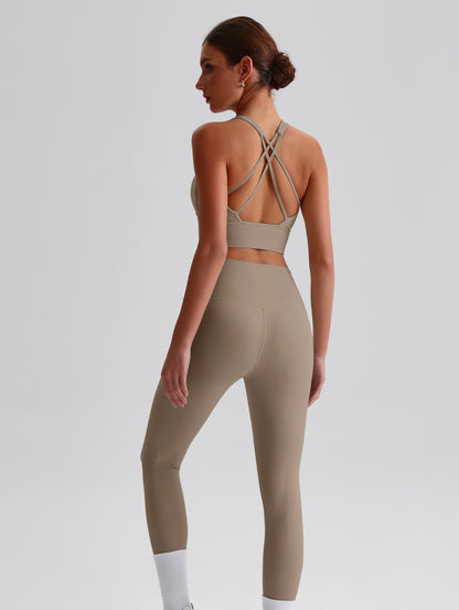 iTOUCH crossover Tank Bra & Legging Set