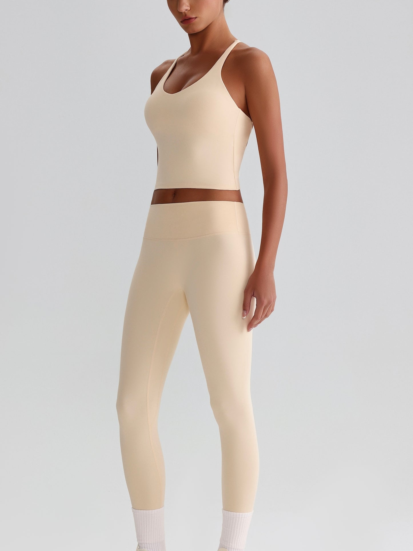 iTOUCH crossover colorful Tank Top & Legging Set