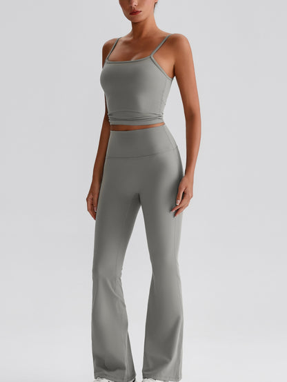 iTOUCH Daily-chill Yoga Singlet & Wide-legging Set