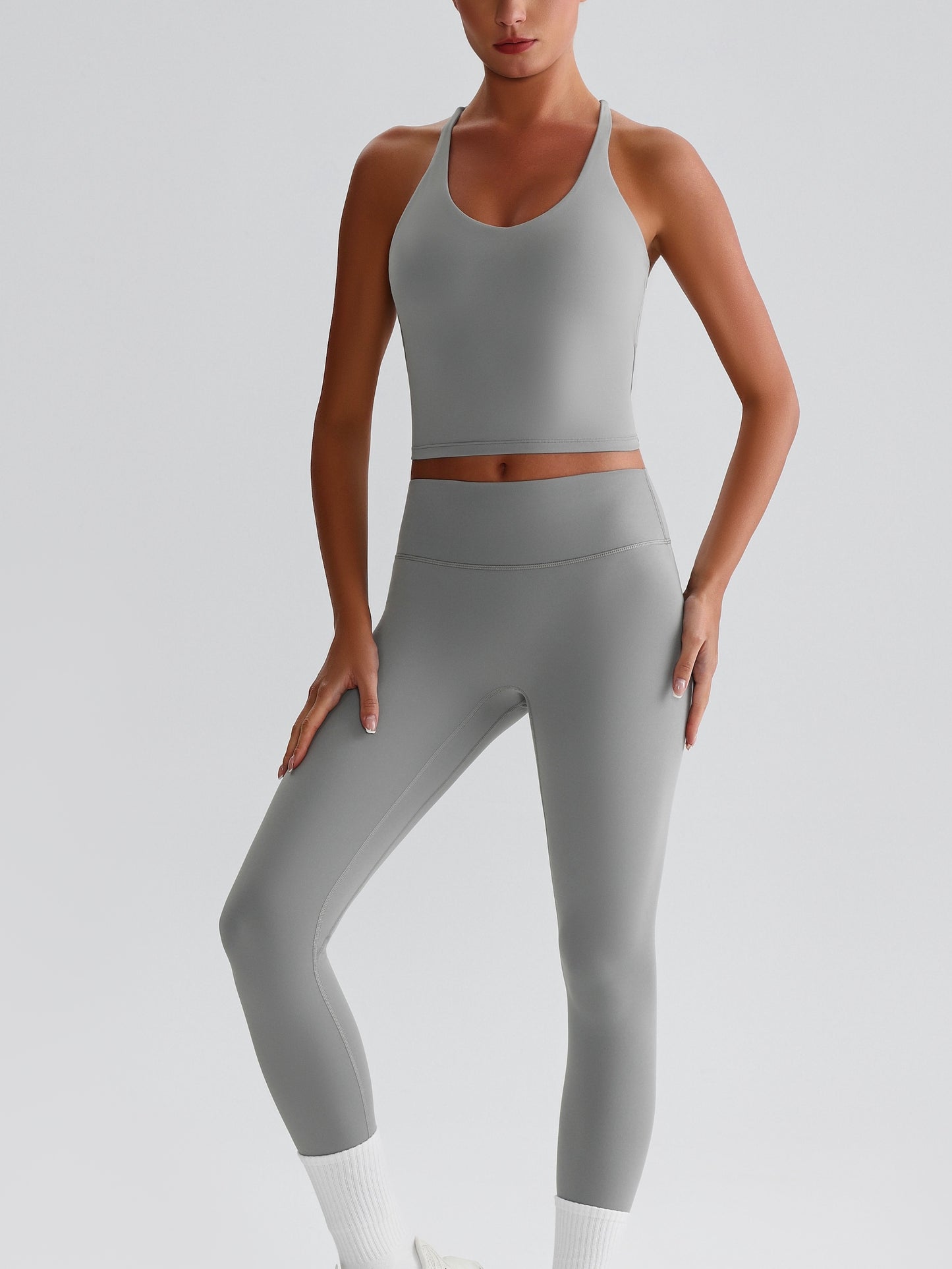 iTOUCH crossover colorful Tank Top & Legging Set
