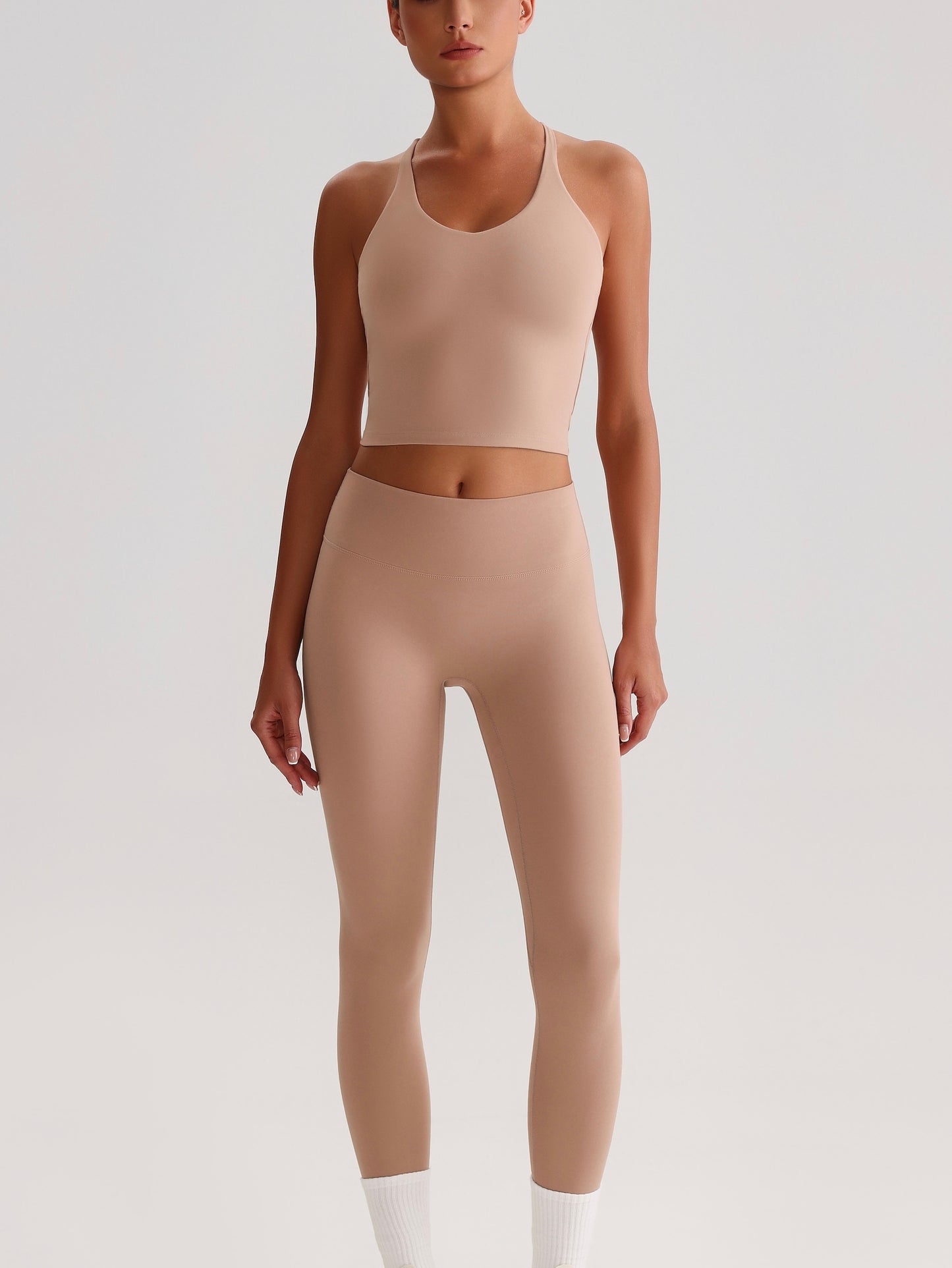 iTOUCH crossover colorful Tank Top & Legging Set