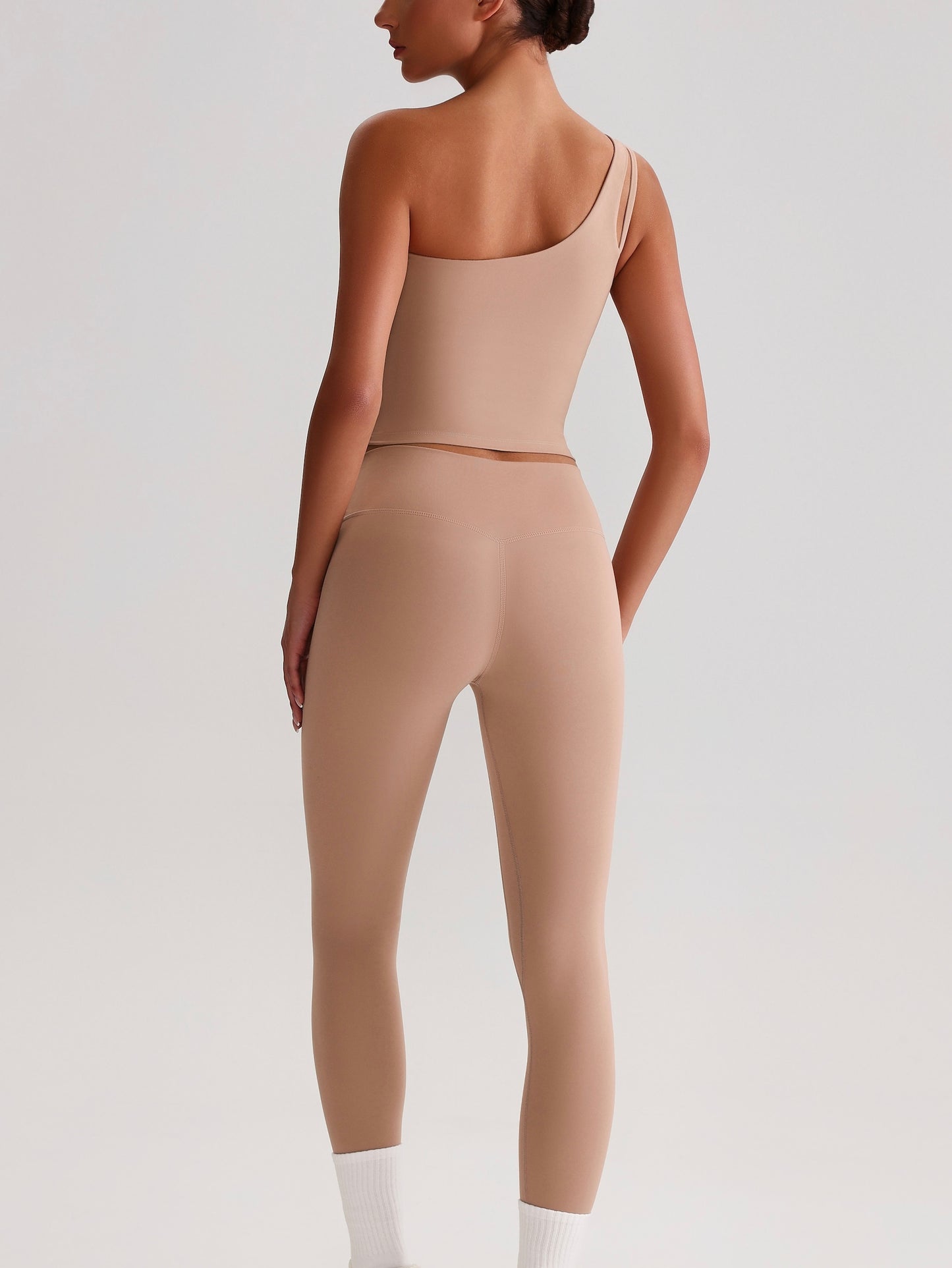 iTOUCH Sloping Shoulder Bra & Legging Set Flexible