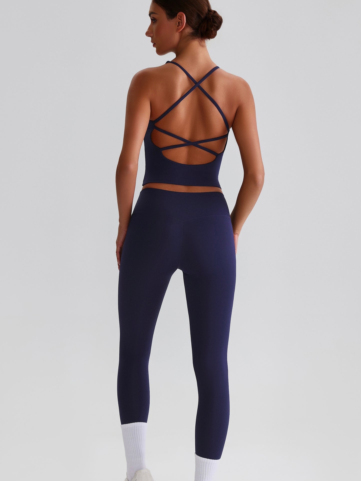iTOUCH crossover colorful Tank Top & Legging Set