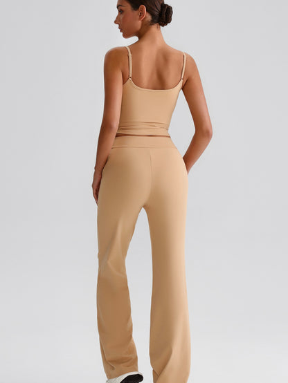 iTOUCH Daily-chill Yoga Singlet & Wide-legging Set