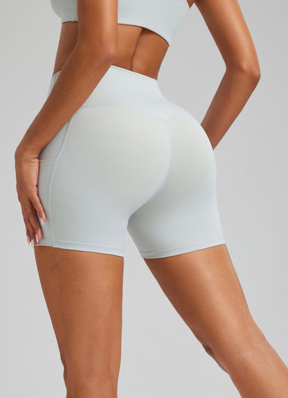 Hot Summer Beach Yoga Bra&Shorts Set Soft Cloudy Feel