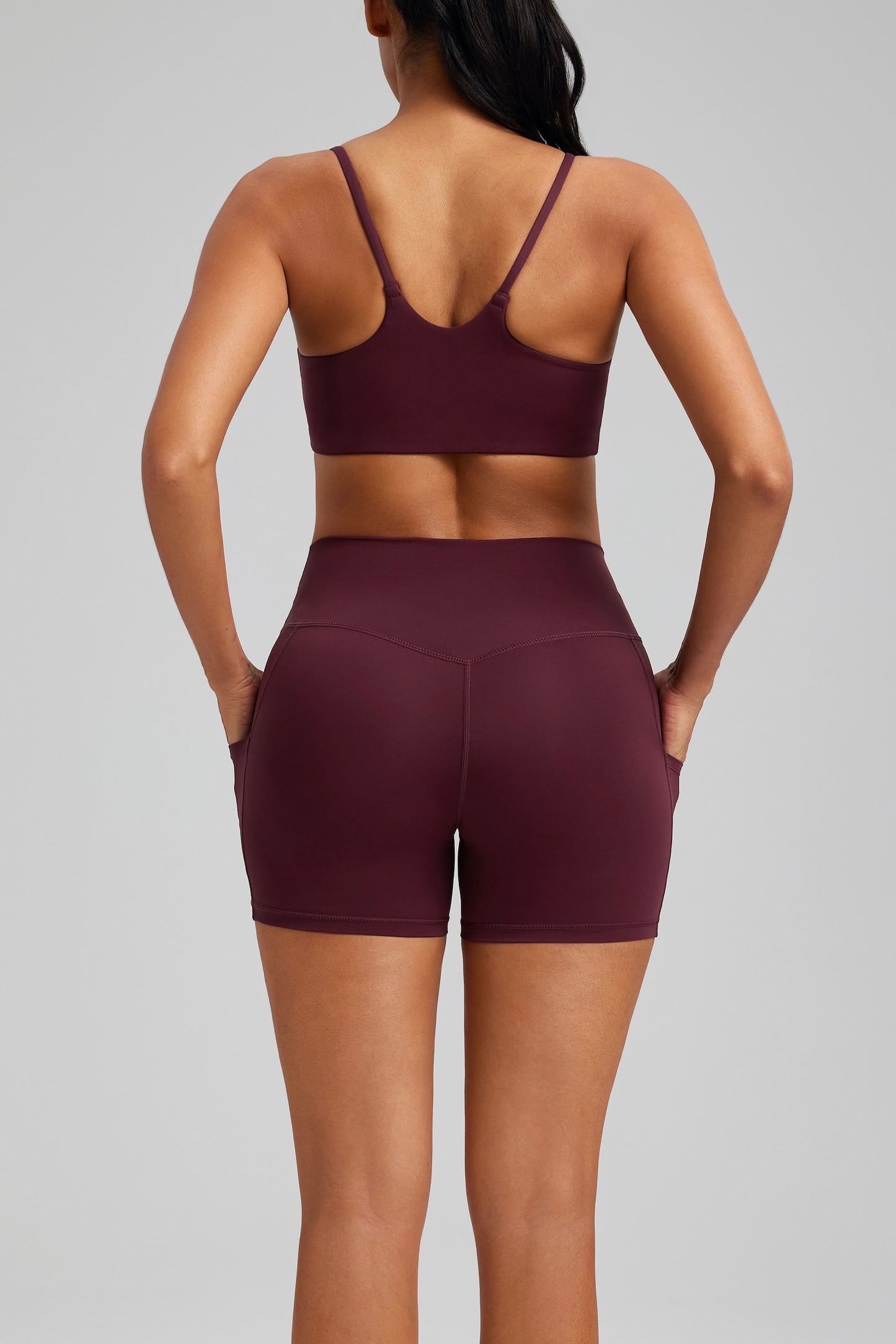 Hot Summer Beach Yoga Bra&Shorts Set Soft Cloudy Feel