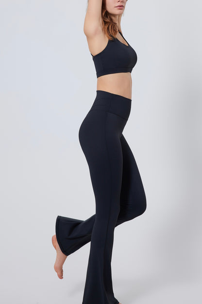 High-strength anti-vibration Yoga Bra&Wide-leggings Set