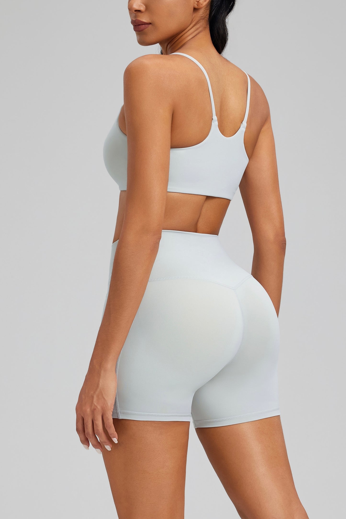 Hot Summer Beach Yoga Bra&Shorts Set Soft Cloudy Feel