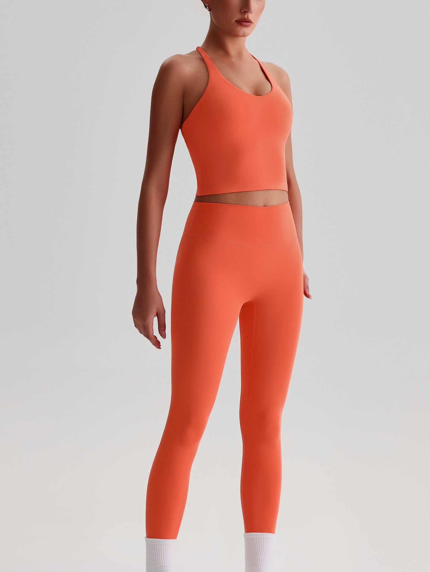 iTOUCH crossover colorful Tank Top & Legging Set