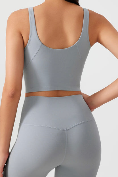 Skin Touch Cream Yoga Top