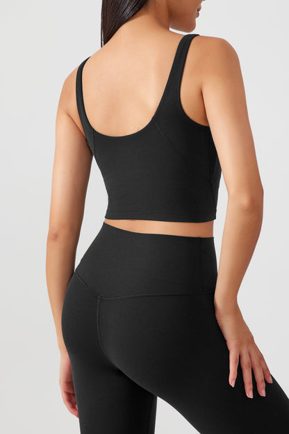 Skin Touch Cream Yoga Top