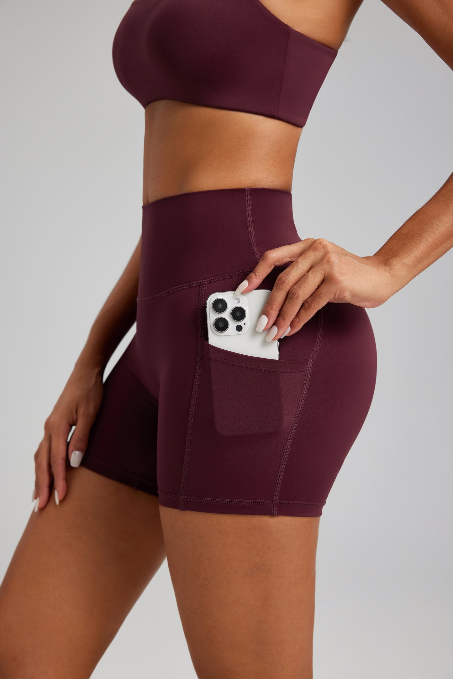 Hot Summer Beach Yoga Bra&Shorts Set Soft Cloudy Feel