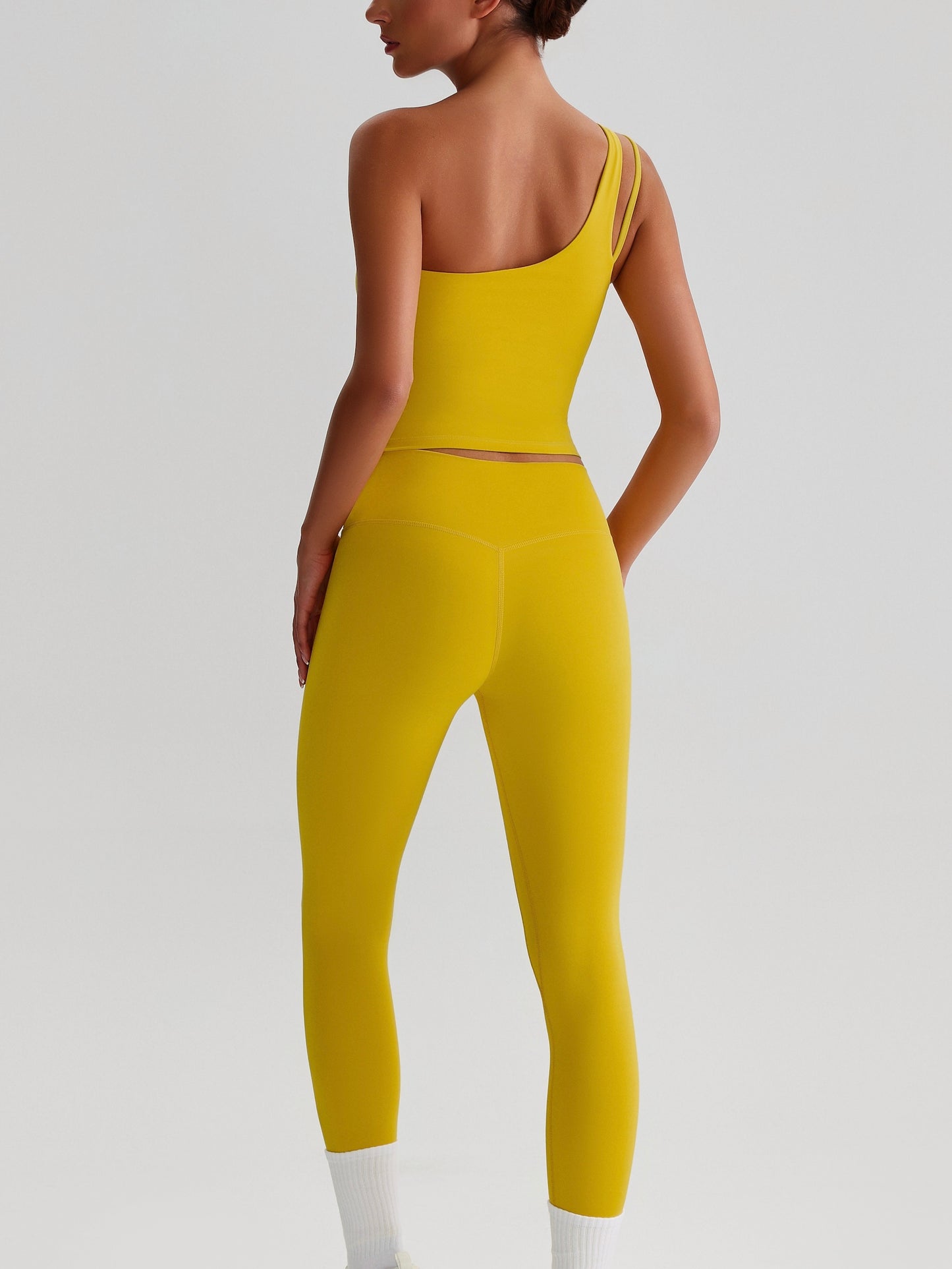 iTOUCH Sloping Shoulder Bra & Legging Set Flexible