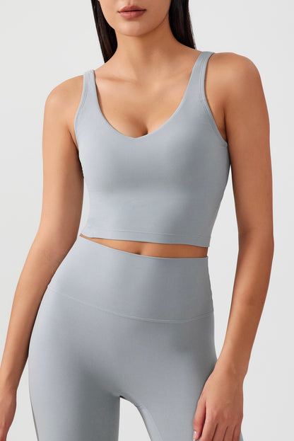 Skin Touch Cream Yoga Top