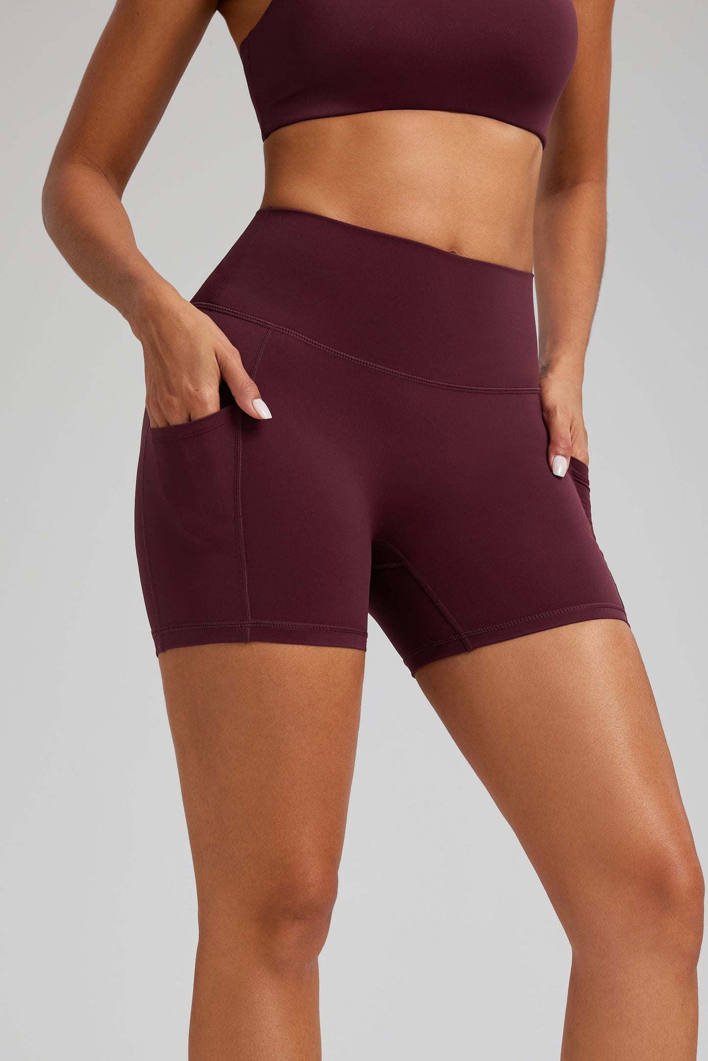 Hot Summer Beach Yoga Bra&Shorts Set Soft Cloudy Feel