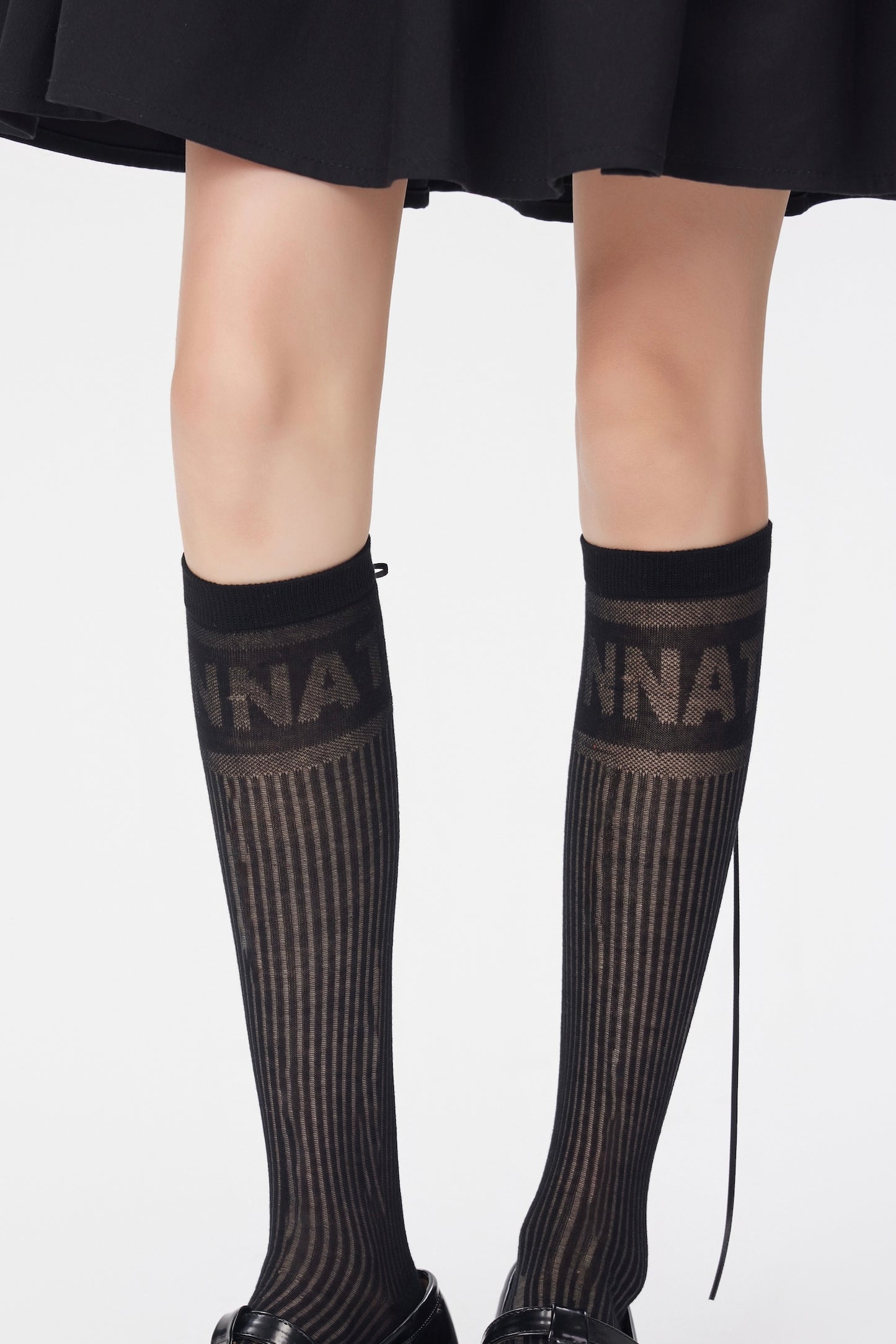 Court Sweetheart Ballet Style Bow Tie Lace Calf Socks Tennis&Pickleball