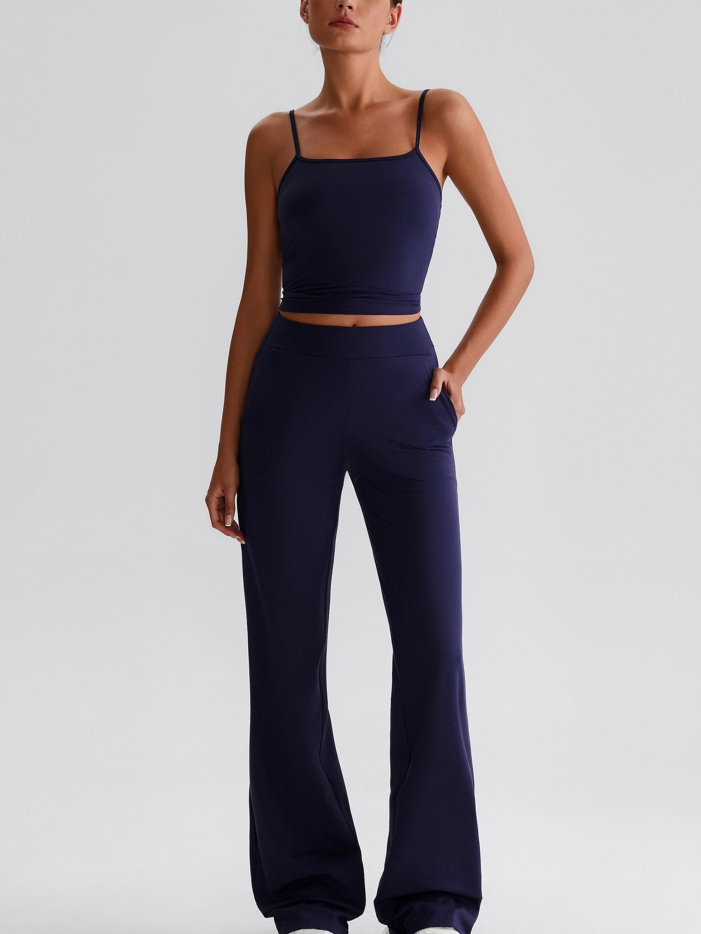 iTOUCH Daily-chill Yoga Singlet & Wide-legging Set