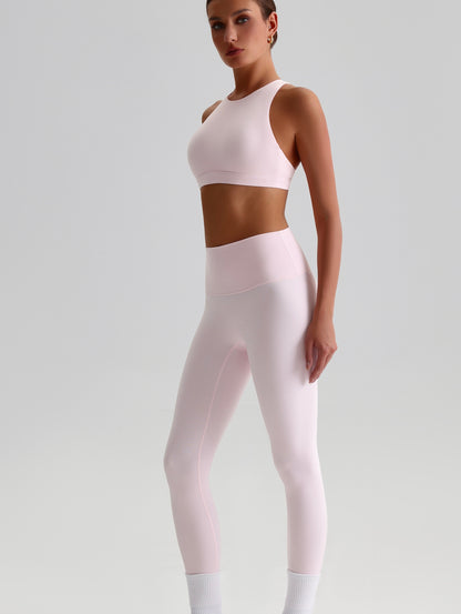iTOUCH Crossover High-waisted Bra & Legging Set Firming & Shaping-body