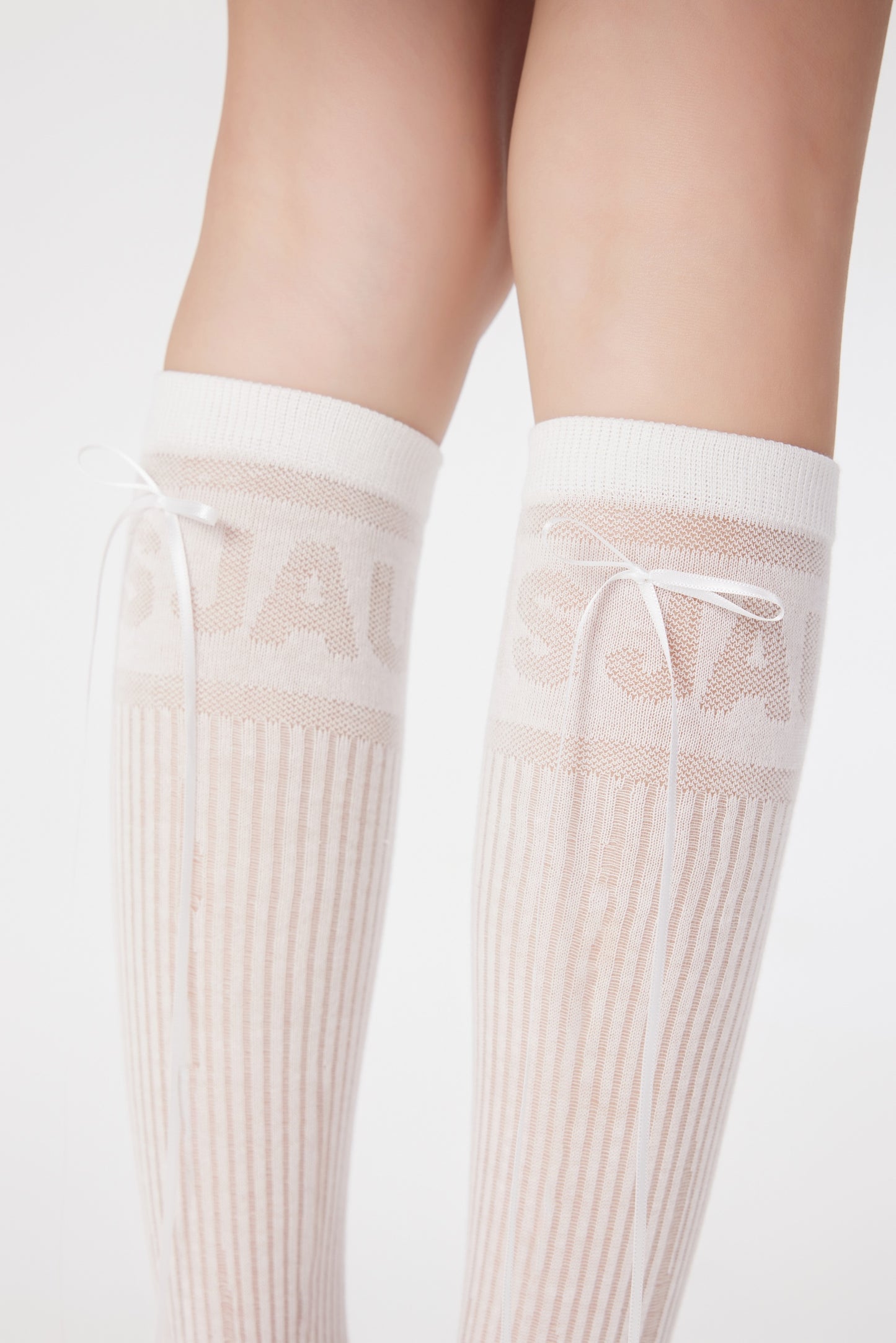 Court Sweetheart Ballet Style Bow Tie Lace Calf Socks Tennis&Pickleball