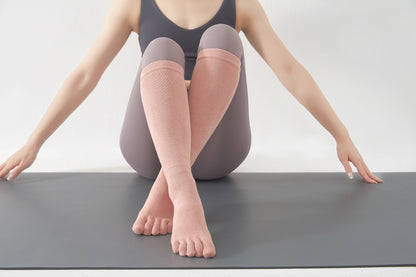 Five Finger Non-Slip Yoga Calf Socks
