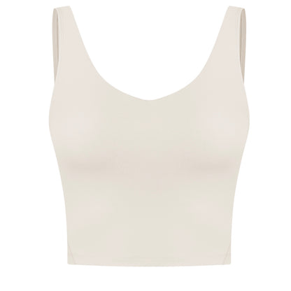Skin Touch Cream Yoga Top