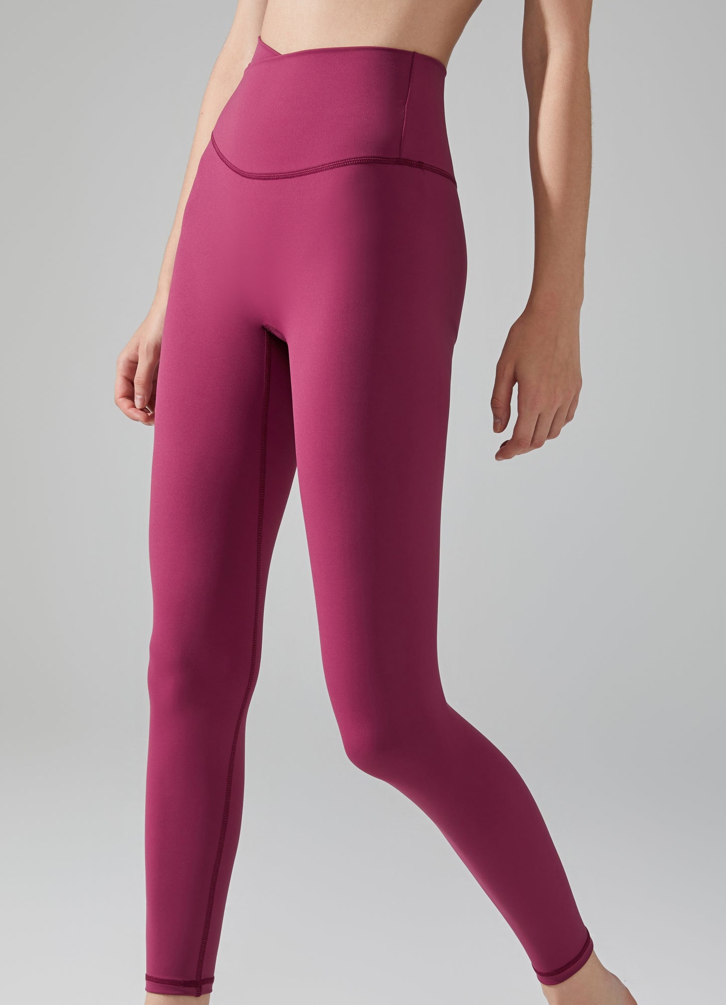 High-waisted&high elastic cross LEGGING tummy tucking&hip lifting