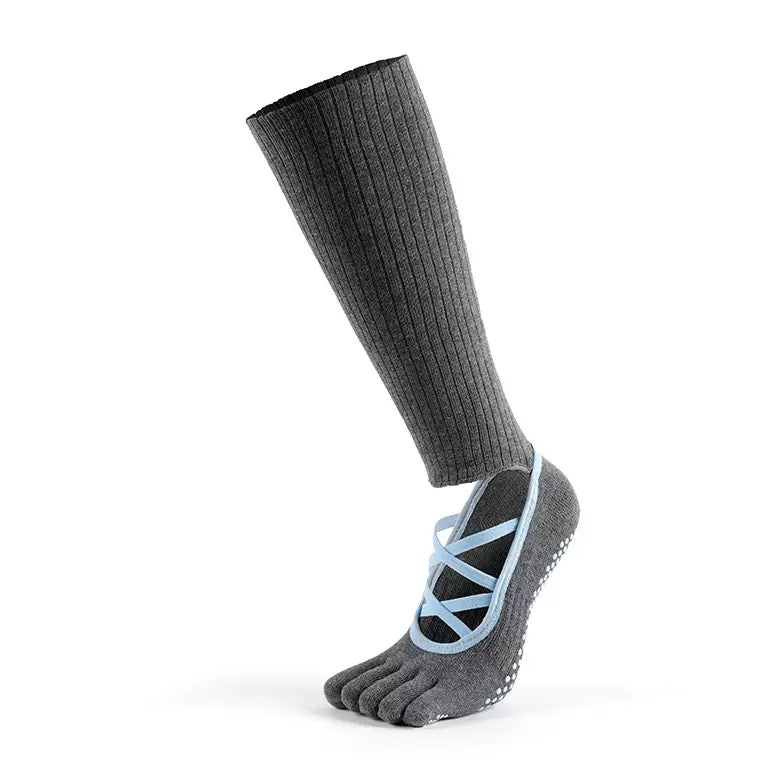 Ballet Style Yoga Non-Slip Socks Gray