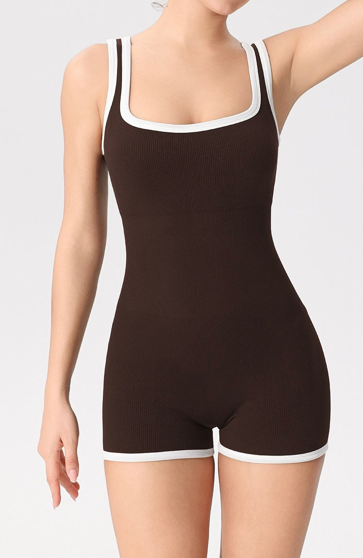 Fitness fashion One-piece Yoga Wear - Seamless & Breathable
