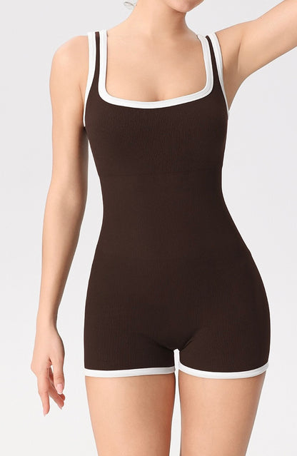 Fitness fashion One-piece Yoga Wear - Seamless & Breathable