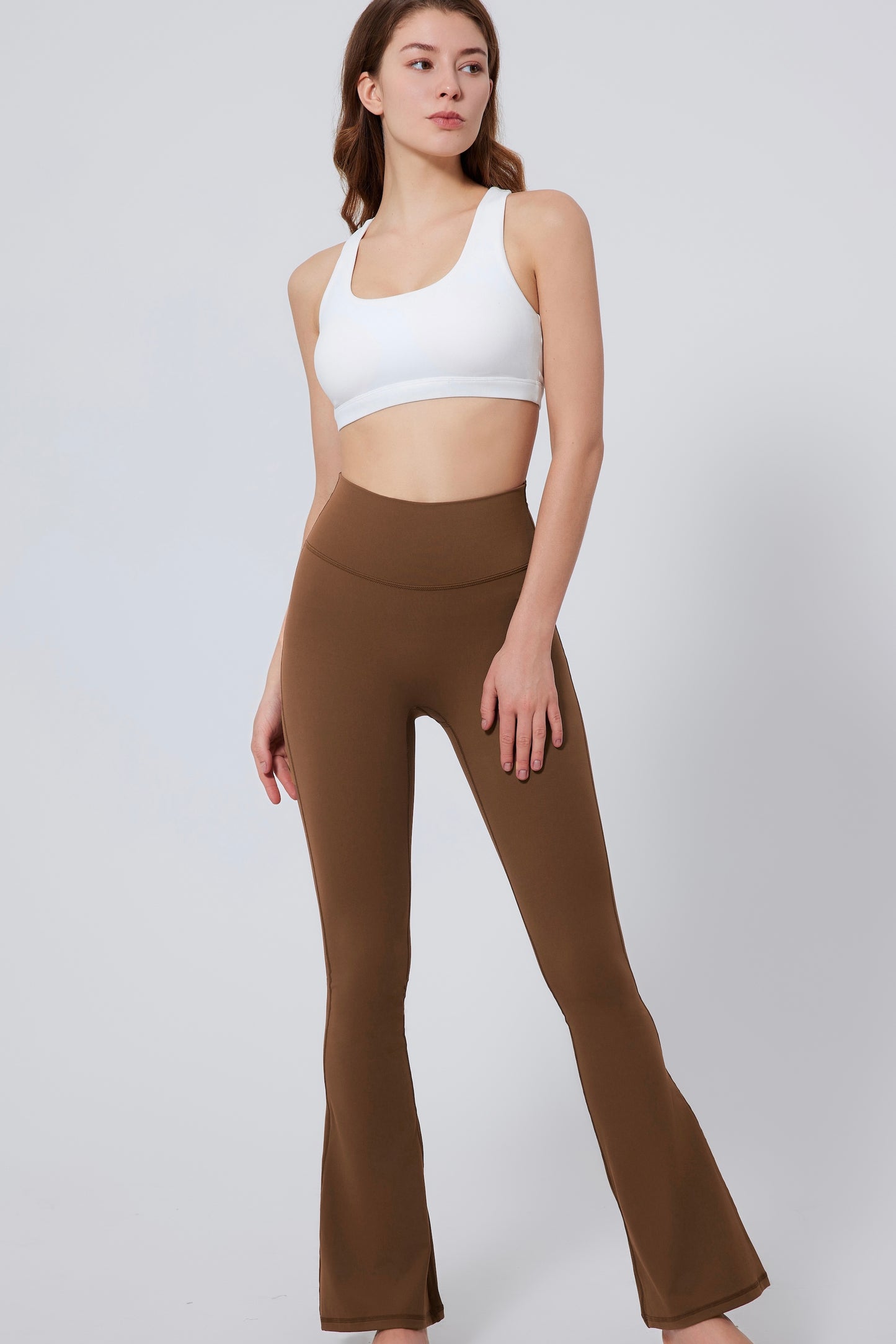 High-strength anti-vibration Yoga Bra&Wide-leggings Set