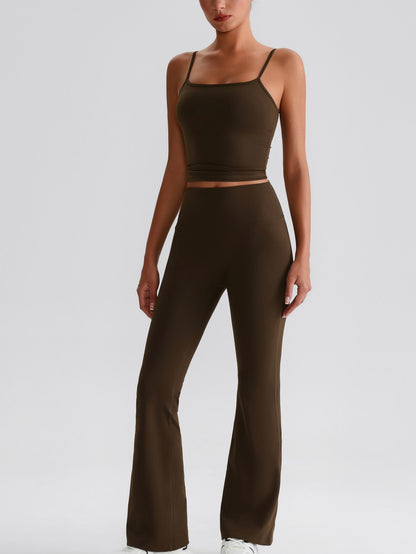 iTOUCH Daily-chill Yoga Singlet & Wide-legging Set