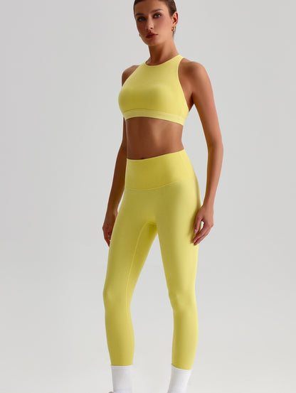 iTOUCH Crossover High-waisted Bra & Legging Set Firming & Shaping-body