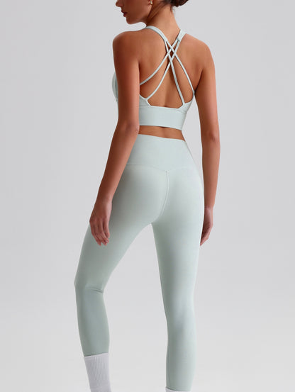 iTOUCH crossover Tank Bra & Legging Set